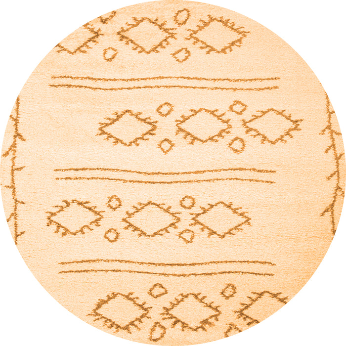 Machine Washable Solid Orange Modern Area Rugs, wshcon409org