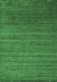 Abstract Emerald Green Contemporary Rug, con40emgrn