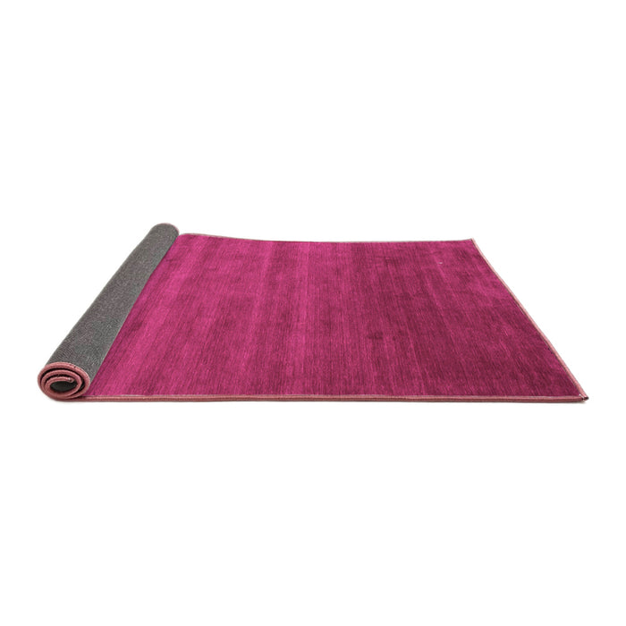 Sideview of Abstract Pink Contemporary Rug, con40pnk