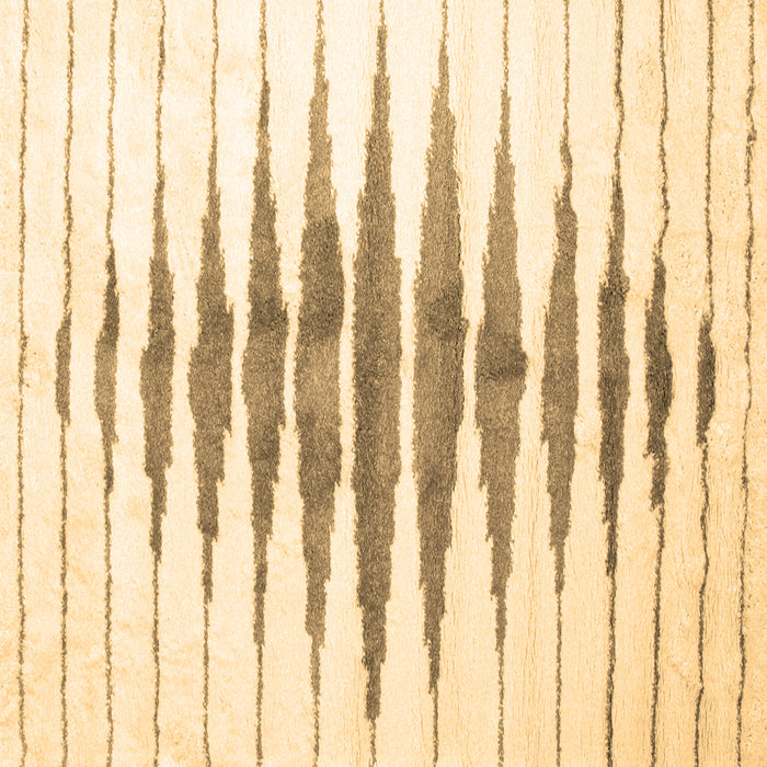 Square Machine Washable Solid Brown Modern Rug, wshcon410brn