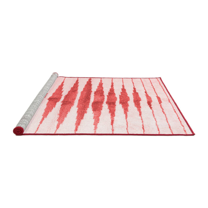 Modern Red Washable Rugs