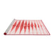 Modern Red Washable Rugs