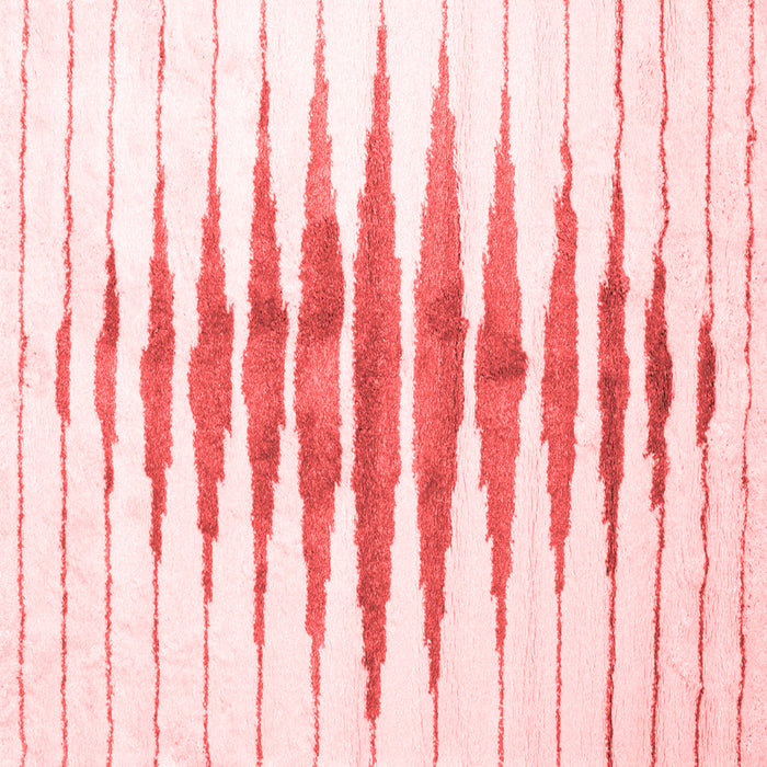 Machine Washable Solid Red Modern Rug, wshcon410red