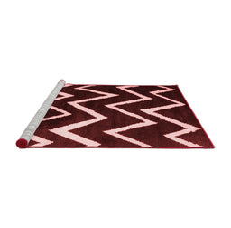 Contemporary Red Washable Rugs