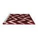 Contemporary Red Washable Rugs