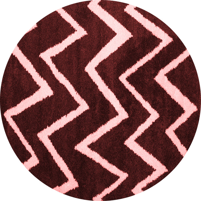 Abstract Red Contemporary Rug, con411red