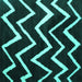 Square Machine Washable Abstract Turquoise Contemporary Area Rugs, wshcon411turq