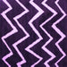 Square Machine Washable Abstract Purple Contemporary Area Rugs, wshcon411pur