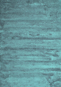 Abstract Turquoise Contemporary Rug, con412turq