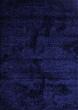 Abstract Blue Contemporary Rug, con413blu