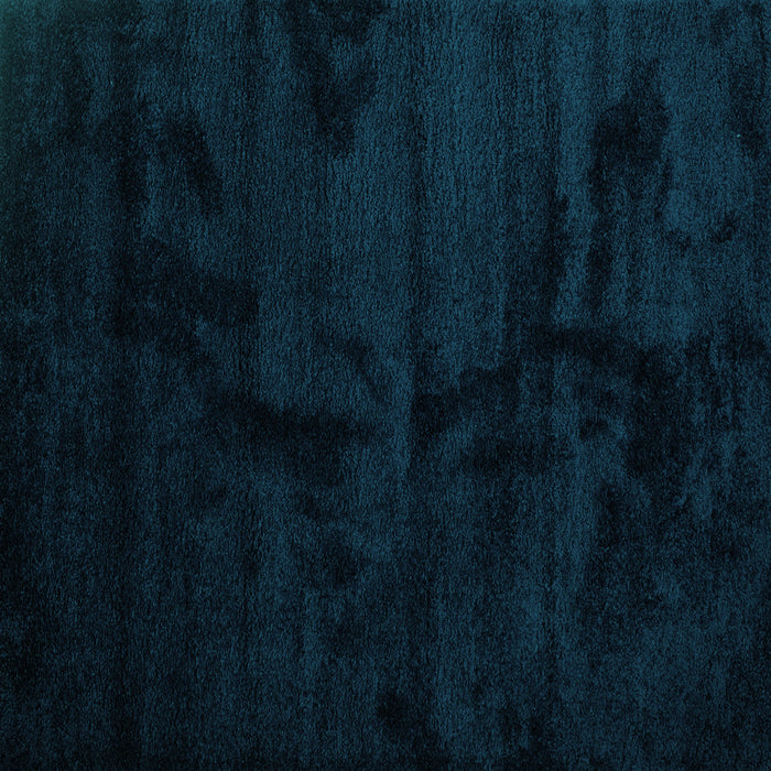 Square Machine Washable Abstract Turquoise Contemporary Area Rugs, wshcon413turq