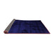 Sideview of Abstract Purple Contemporary Rug, con413pur