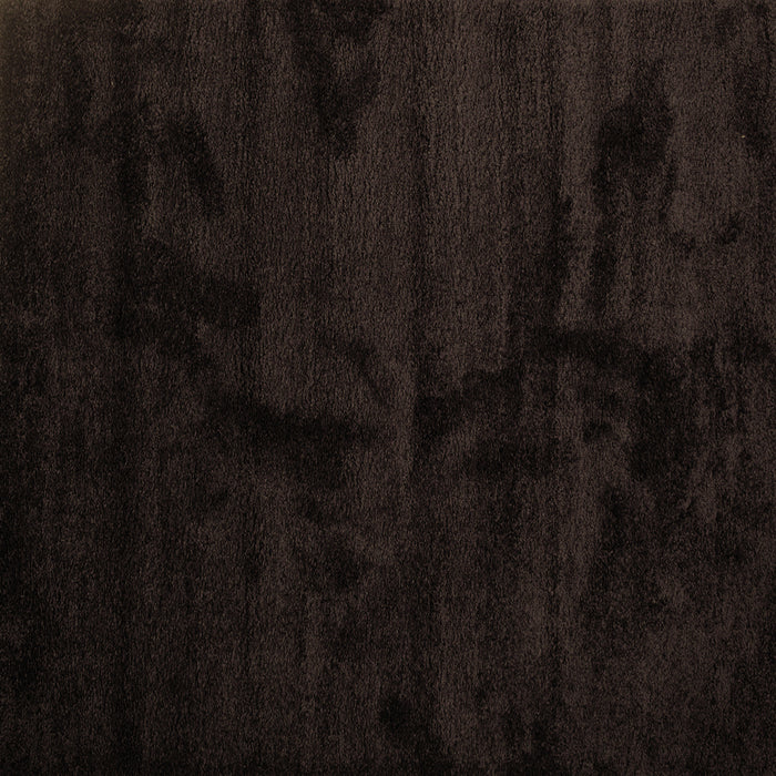 Square Abstract Brown Contemporary Rug, con413brn