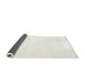 Thickness of Contemporary Beige Solid Rug, con414