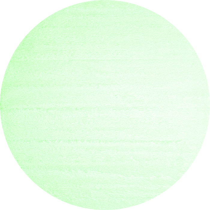 Machine Washable Solid Green Modern Area Rugs, wshcon414grn