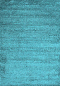 Abstract Light Blue Contemporary Rug, con415lblu