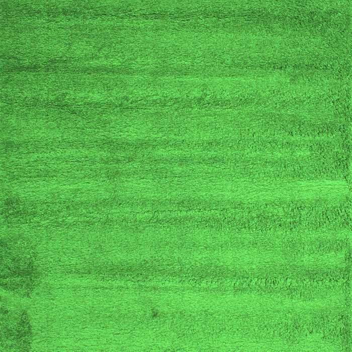 Serging Thickness of Machine Washable Abstract Green Contemporary Area Rugs, wshcon415grn