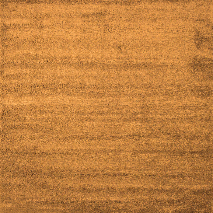 Round Machine Washable Abstract Orange Contemporary Area Rugs, wshcon415org