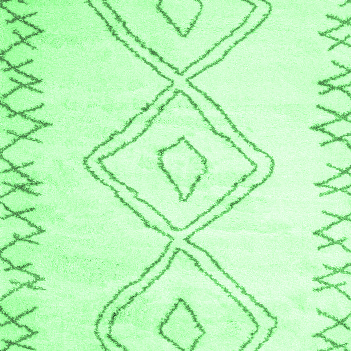 Solid Emerald Green Modern Rug, con416emgrn