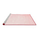 Modern Red Washable Rugs