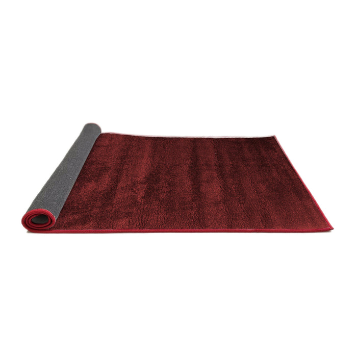 Abstract Red Contemporary Area Rugs