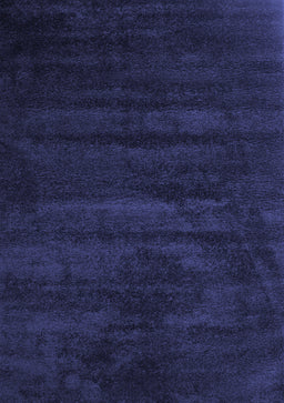 Abstract Blue Contemporary Rug, con418blu