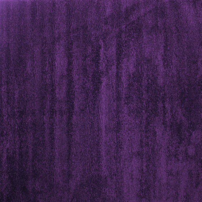 Square Abstract Purple Contemporary Rug, con418pur