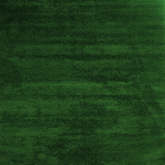 Serging Thickness of Abstract Green Contemporary Rug, con418grn