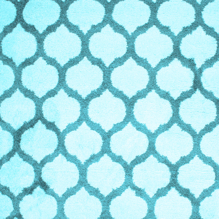 Machine Washable Terrilis Light Blue Contemporary Rug, wshcon419lblu