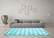 Machine Washable Terrilis Light Blue Contemporary Rug in a Living Room, wshcon419lblu