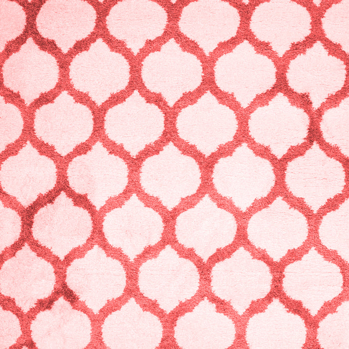 Machine Washable Terrilis Red Contemporary Rug, wshcon419red