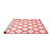 Contemporary Red Washable Rugs