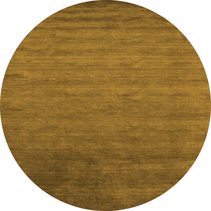 Square Abstract Orange Contemporary Rug, con41org