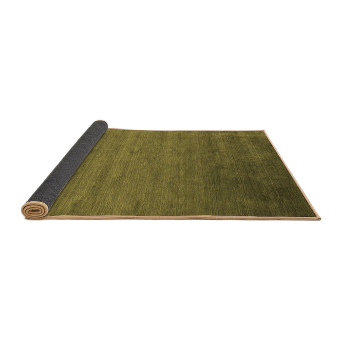 Sideview of Abstract Brown Contemporary Rug, con41brn