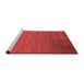 Contemporary Red Washable Rugs