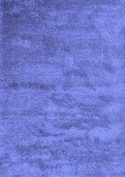 Abstract Blue Contemporary Rug, con420blu