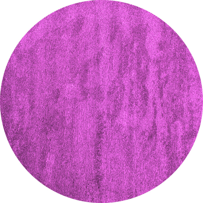 Round Machine Washable Abstract Pink Contemporary Rug, wshcon420pnk