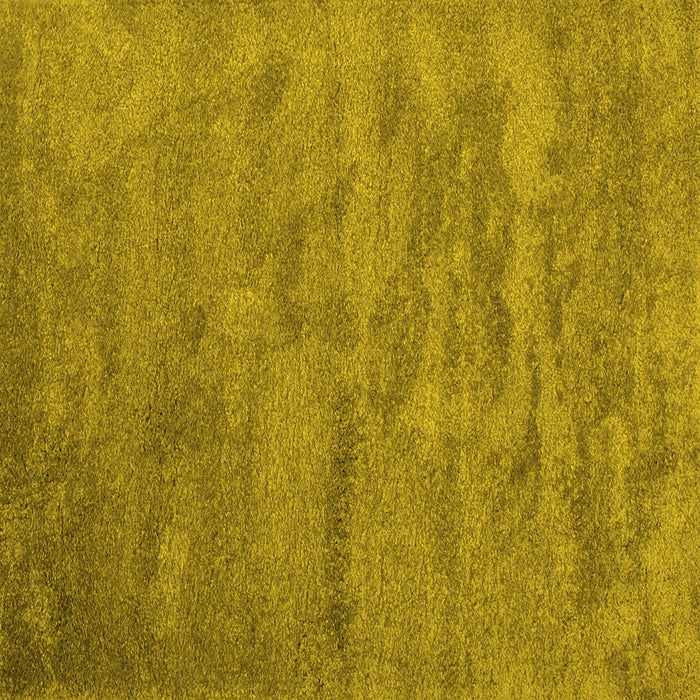 Square Machine Washable Abstract Yellow Contemporary Rug, wshcon420yw