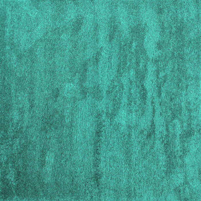 Square Abstract Turquoise Contemporary Rug, con420turq