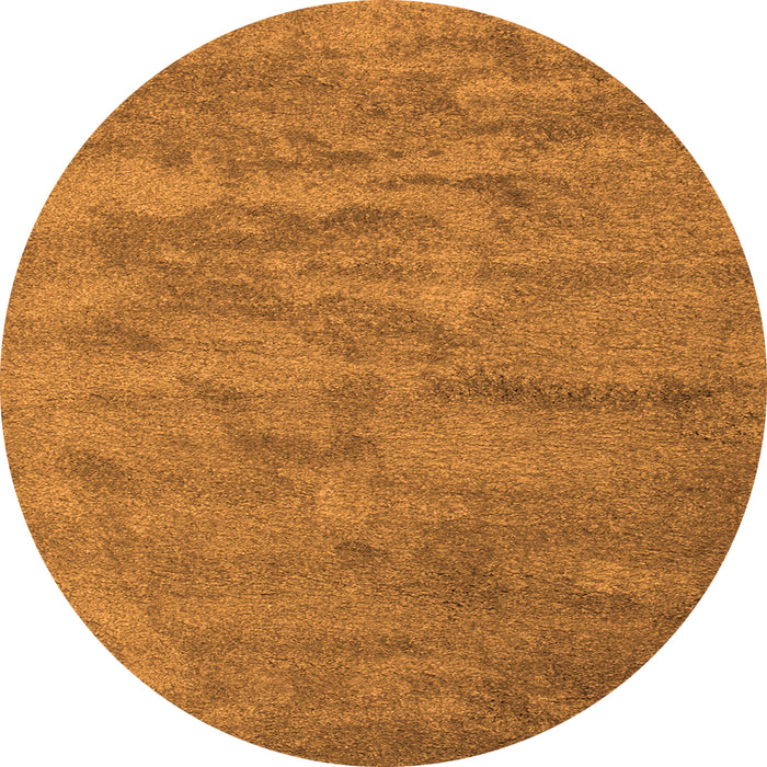 Square Abstract Orange Contemporary Rug, con420org