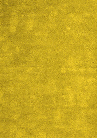 Abstract Yellow Contemporary Rug, con421yw