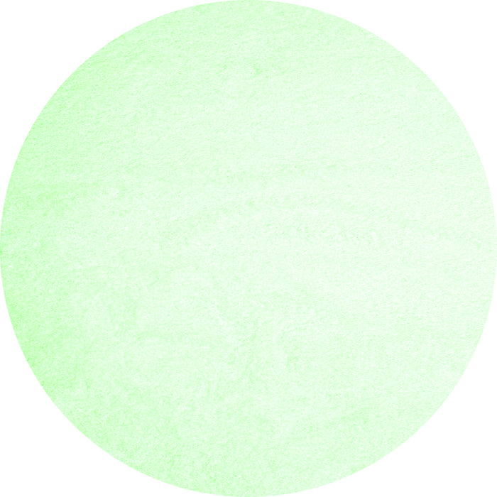 Machine Washable Solid Green Modern Area Rugs, wshcon422grn