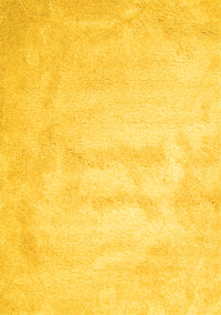 Abstract Yellow Contemporary Rug, con423yw