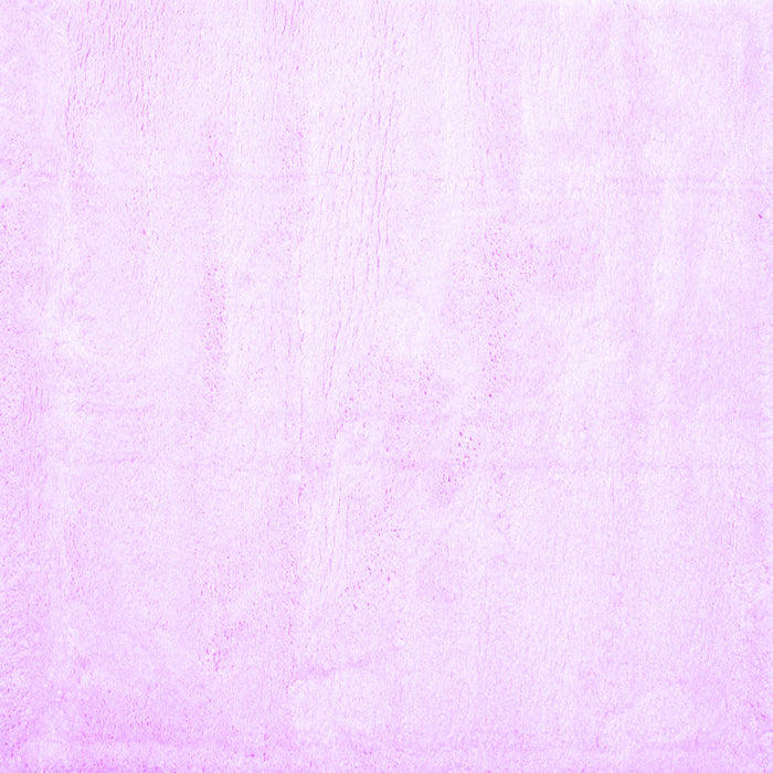 Square Solid Purple Modern Rug, con424pur