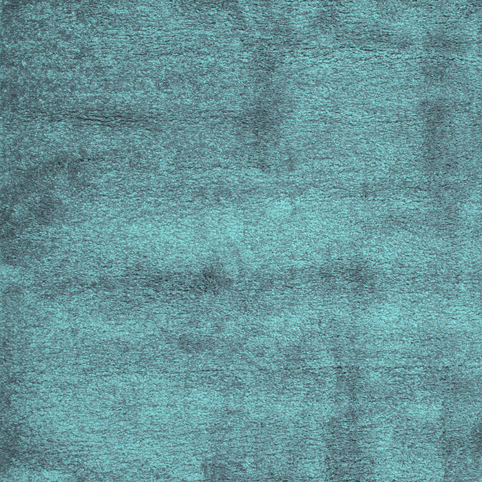Machine Washable Abstract Turquoise Contemporary Area Rugs, wshcon425turq