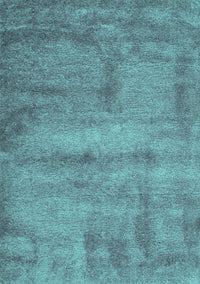 Abstract Turquoise Contemporary Rug, con425turq