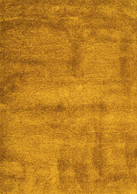 Abstract Yellow Contemporary Rug, con425yw