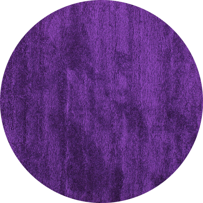 Round Abstract Pink Contemporary Rug, con426pnk