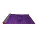 Sideview of Abstract Pink Contemporary Rug, con426pnk