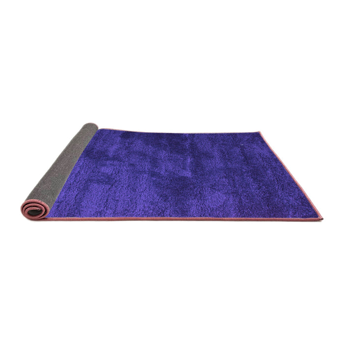 Sideview of Abstract Purple Contemporary Rug, con426pur